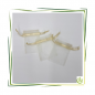 Preview: Organza Beutel Champagne (7,5x10cm)